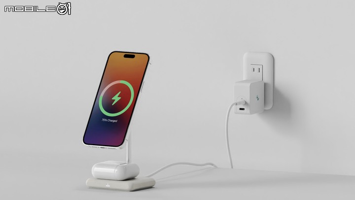 果粉必買！Allite WQ1 無線充電支架 ｜ 支援Qi2 MagSafe 配件