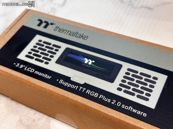 透視 The Tower 200迷你機殼 抹茶綠 +專用 LCD 面板模組