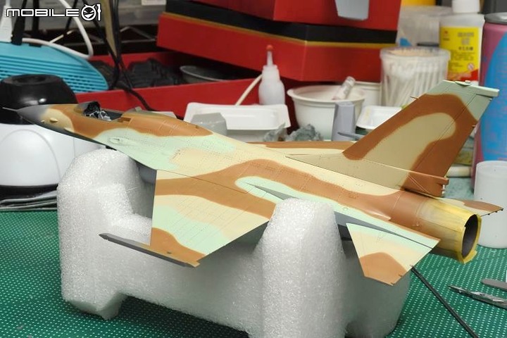 [模型製作記] 以色列希伯來之鷹 F-16A 1/48