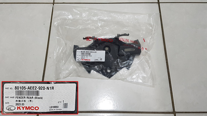 🛠️KRV Moto 版車牌架上移,還原 TCS 版式樣