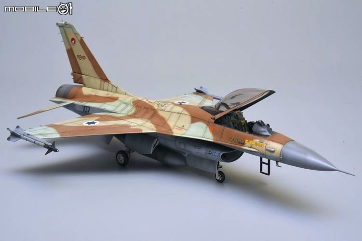 [模型製作記] 以色列希伯來之鷹 F-16A 1/48