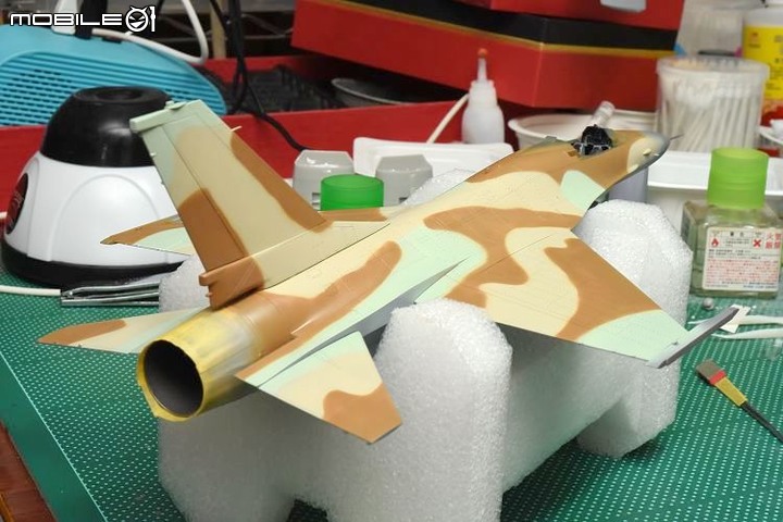 [模型製作記] 以色列希伯來之鷹 F-16A 1/48