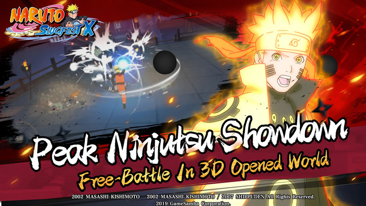 《火影忍者:巔峰對決》Naruto:SlugfestX 官方授權的3D ARPG | 開放世界的動漫場景 享受原汁原味的故事情節 | 公平PVP 自定義你的陣型 輕鬆升級 收集所有忍者