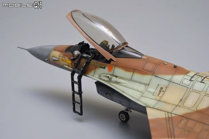 [模型製作記] 以色列希伯來之鷹 F-16A 1/48