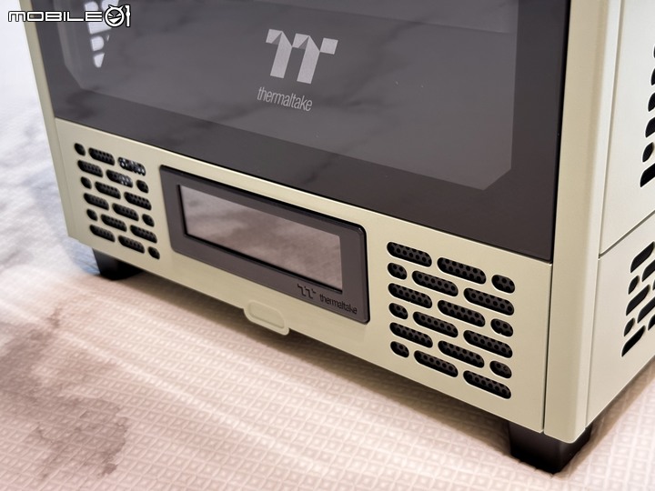 透視 The Tower 200迷你機殼 抹茶綠 +專用 LCD 面板模組
