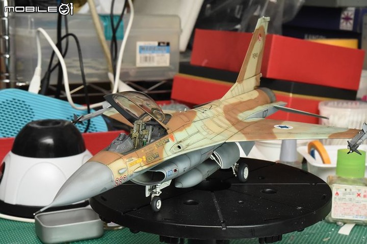 [模型製作記] 以色列希伯來之鷹 F-16A 1/48