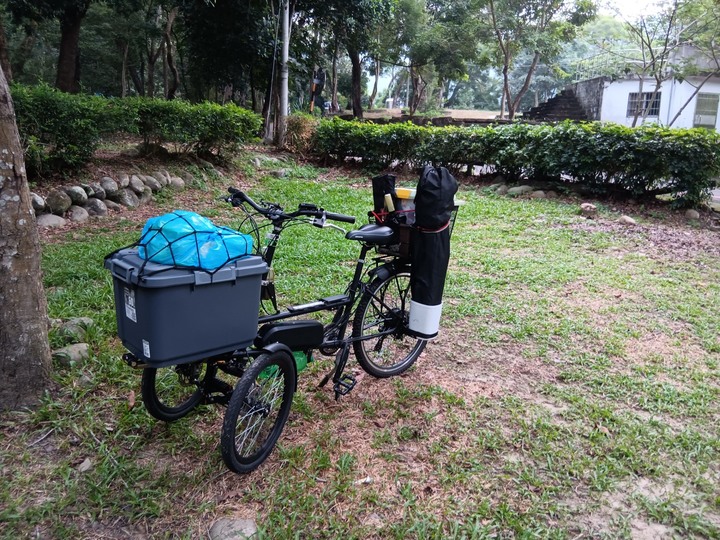 電輔單車 烤肉 solo camping; 2個多月來週末輕鬆騎減重4kg