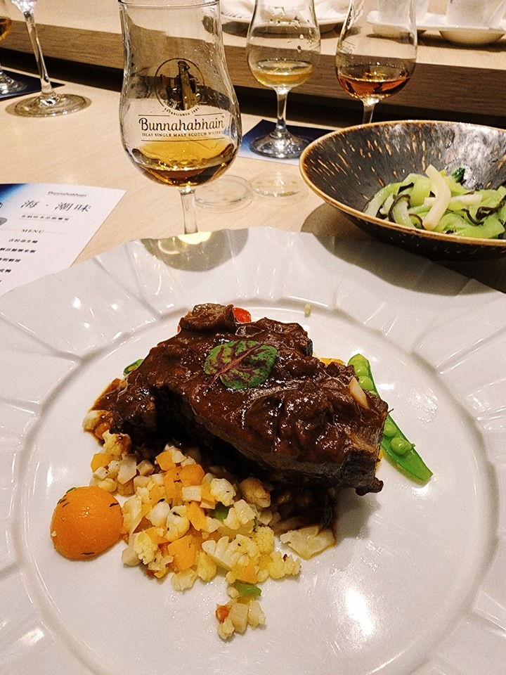 『心得』布納哈本X台中頂粵吉品 餐酒會