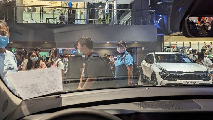 在台茂的小型聯合車展 - XC40/C40 Recharge & XC90 Plus B5
