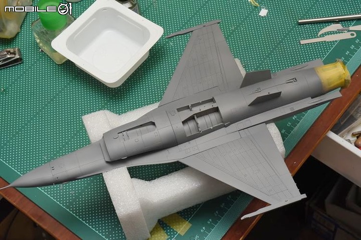 [模型製作記] 以色列希伯來之鷹 F-16A 1/48