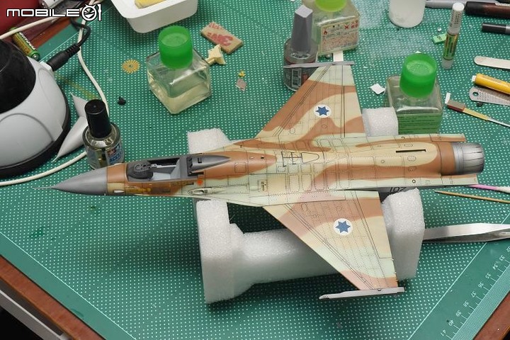[模型製作記] 以色列希伯來之鷹 F-16A 1/48