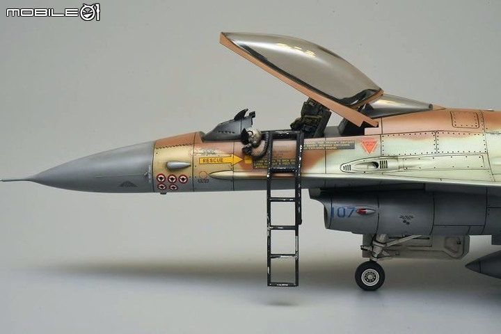 [模型製作記] 以色列希伯來之鷹 F-16A 1/48