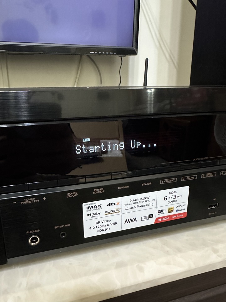 「開箱」我從東京新宿扛回來了，DENON AVR3800H