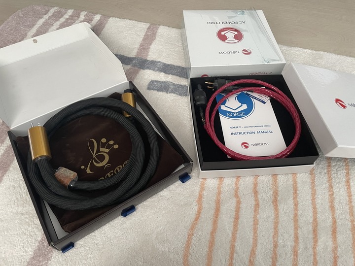 電源線比較-Nordost Heimdall 2 vs Repp Curiosity