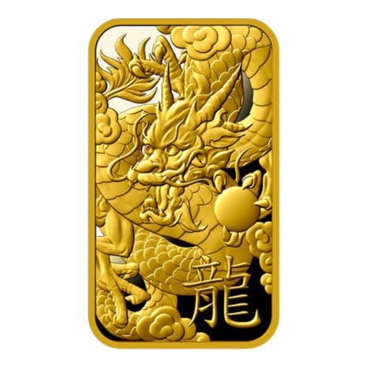 2024年亞格賀利氏龍年紀念金條