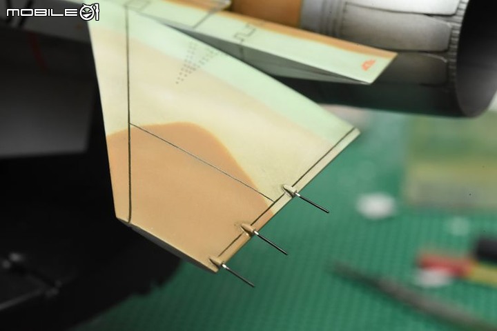 [模型製作記] 以色列希伯來之鷹 F-16A 1/48