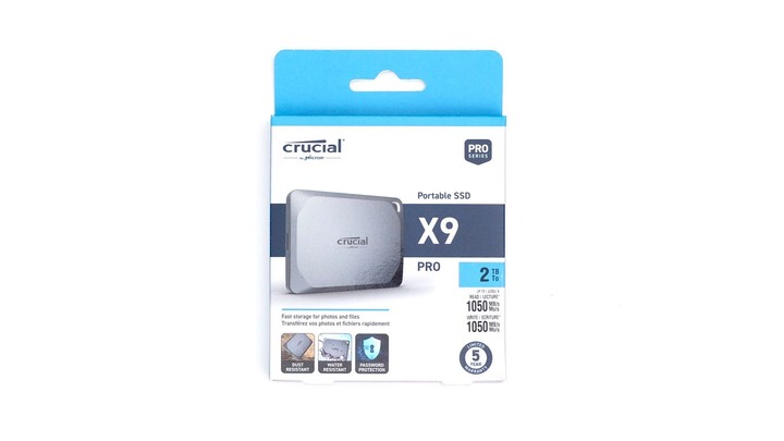 輕巧的 10Gbps 固態硬碟，開箱評測 Crucial X9 Pro