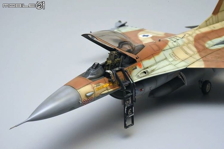 [模型製作記] 以色列希伯來之鷹 F-16A 1/48