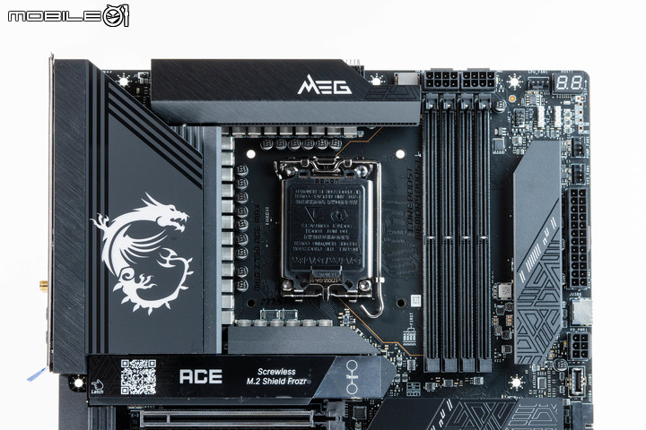 微星 MEG Z790 ACE MAX 主機板開箱 以先進超頻設定應對次代處理器的高階主力