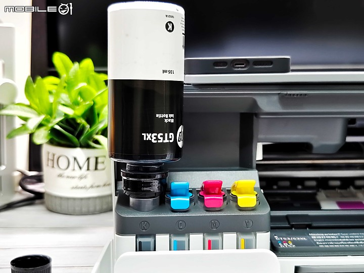 點我看大圖 「印表機開箱」HP Smart Tank 580 印表機 – 功能全面,可掃描的彩色印表機