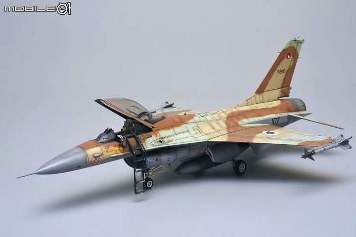 [模型製作記] 以色列希伯來之鷹 F-16A 1/48