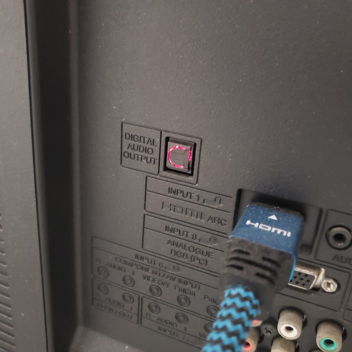 有關於5.1喇叭與電視的arc連結問題