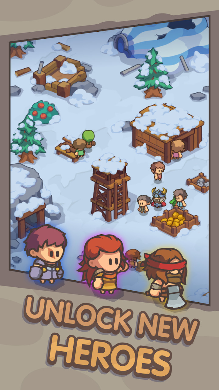 《Stone Age Survival: Empires》石器時代生存 制定策略 製作工具、開採資源、建造庇護所、探索新領地、解鎖隱藏區域 | 遊戲整體節奏很慢 想要加速進度需要看廣告