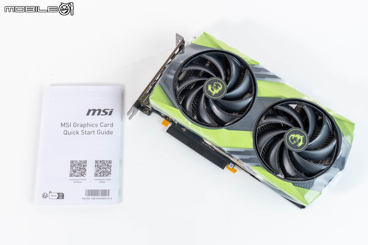 微星 GEFORCE RTX 4060 GAMING X NV EDITION 顯示卡快速開箱試用 以特殊塗裝與大型散熱設計打造不同風格