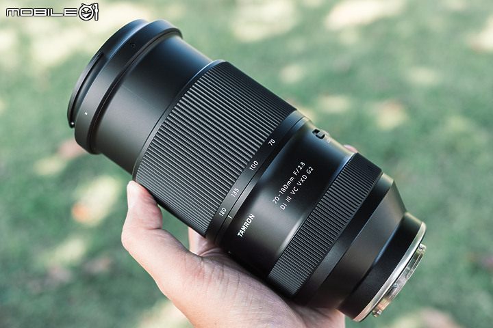 Tamron 70-180mm f/2.8 DiIII VC VXD G2（A065）評測報告｜畫質再精進、VC 防手震加持！