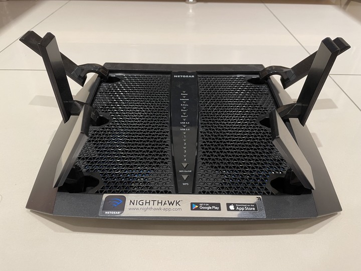 Netgear R8000更換 Linksys MX4200，中華電信500MB回來了。