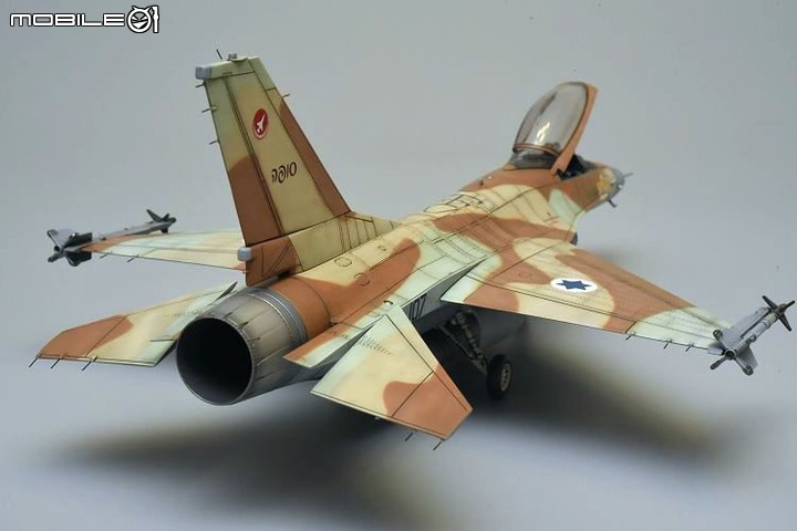 [模型製作記] 以色列希伯來之鷹 F-16A 1/48
