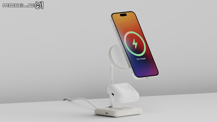 果粉必買！Allite WQ1 無線充電支架 ｜ 支援Qi2 MagSafe 配件