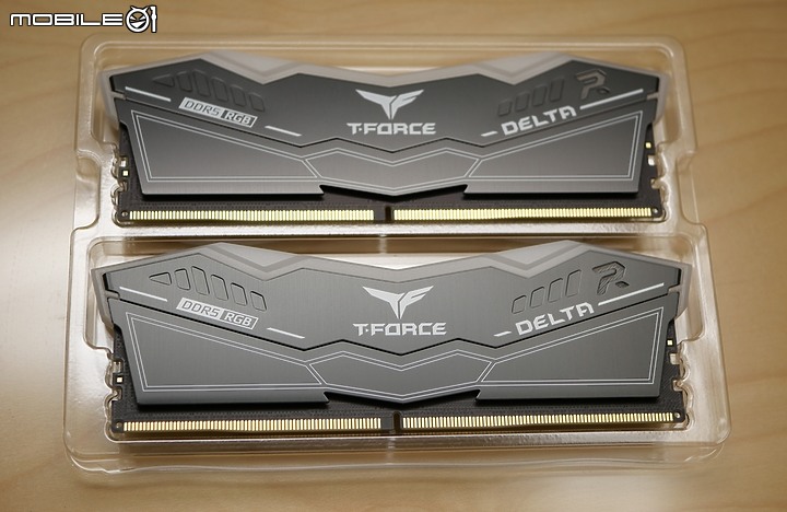 非二進制 DDR5 到來 T-FORCE DELTA RGB D5-7200 (24Gx2) 開箱