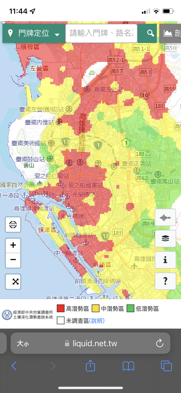 高雄房價漲價區 都是土壤液化區 買了等著底層下陷