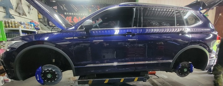 VW Tiguan Allspace 380 R-Line 開箱+升級 ^^