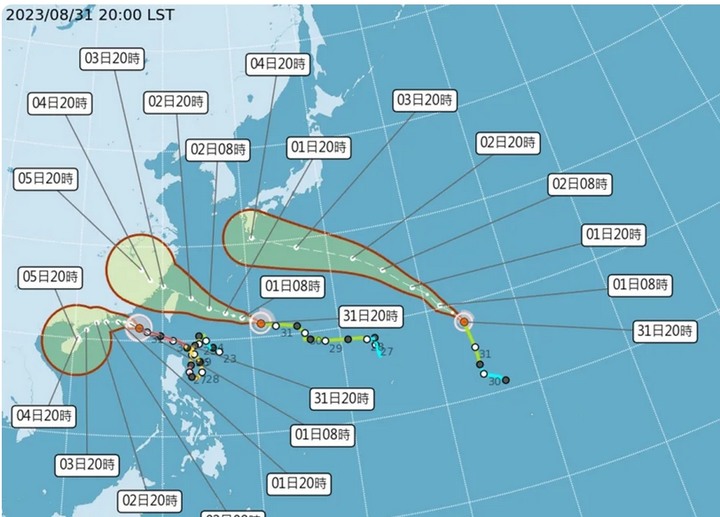 20230901 海葵來了 三颱風