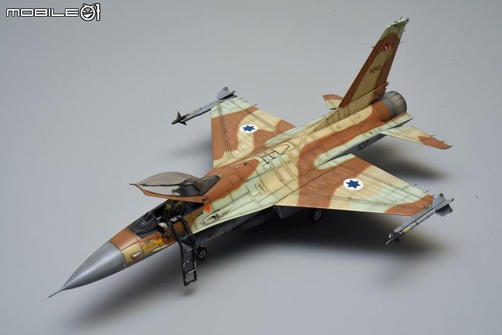 [模型製作記] 以色列希伯來之鷹 F-16A 1/48