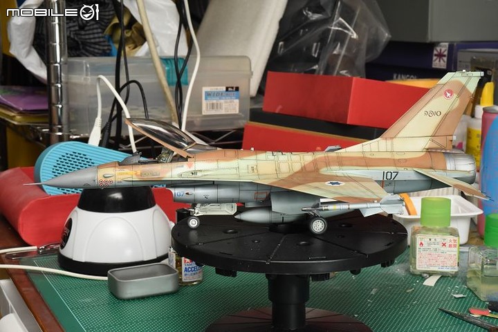 [模型製作記] 以色列希伯來之鷹 F-16A 1/48