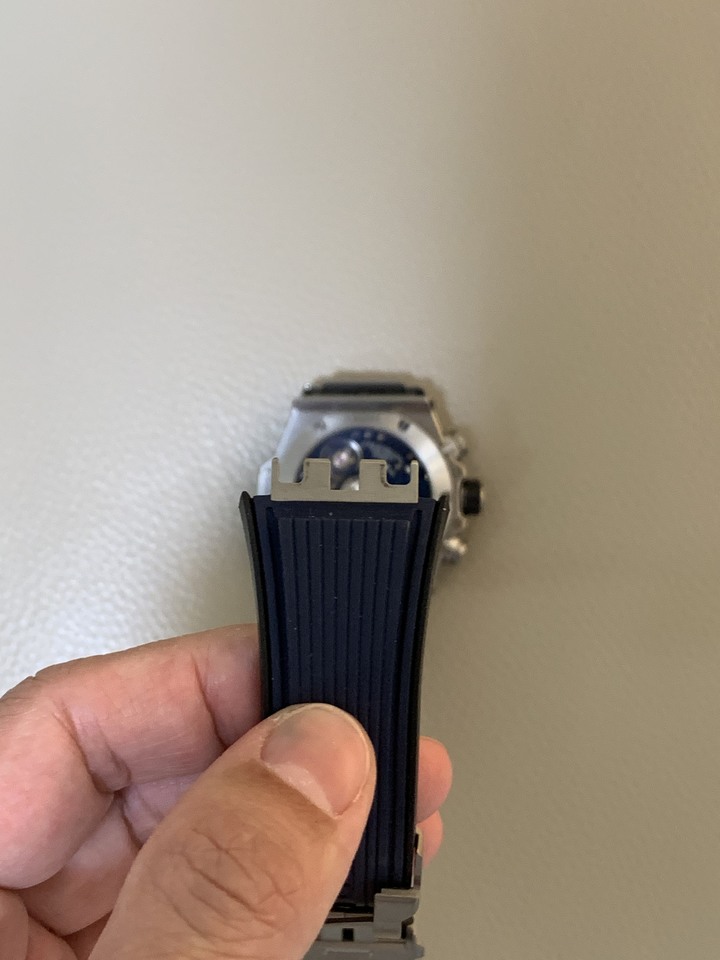 My Rolex 116520 w/ Hublot 宇舶 42mm Unico Titan Blue