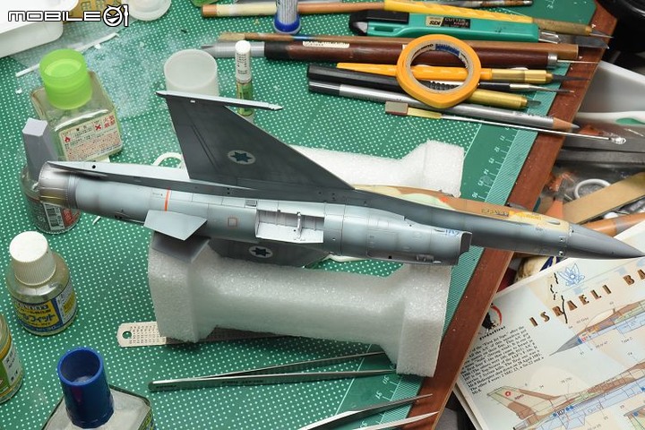 [模型製作記] 以色列希伯來之鷹 F-16A 1/48