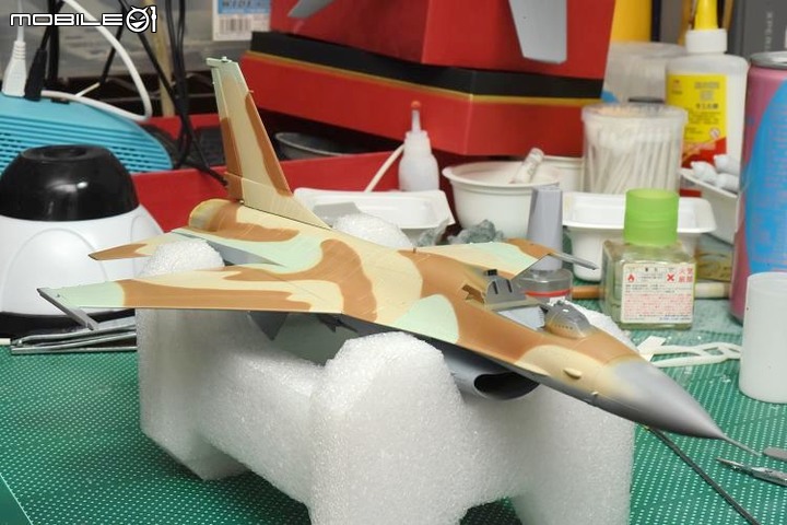 [模型製作記] 以色列希伯來之鷹 F-16A 1/48