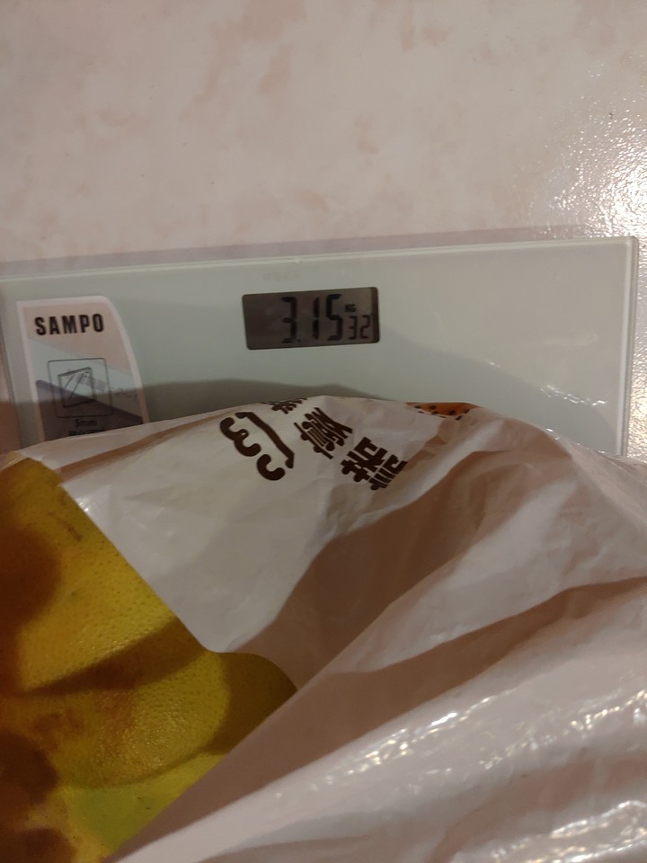 中秋別人得月餅 出外艱苦狼得柚子