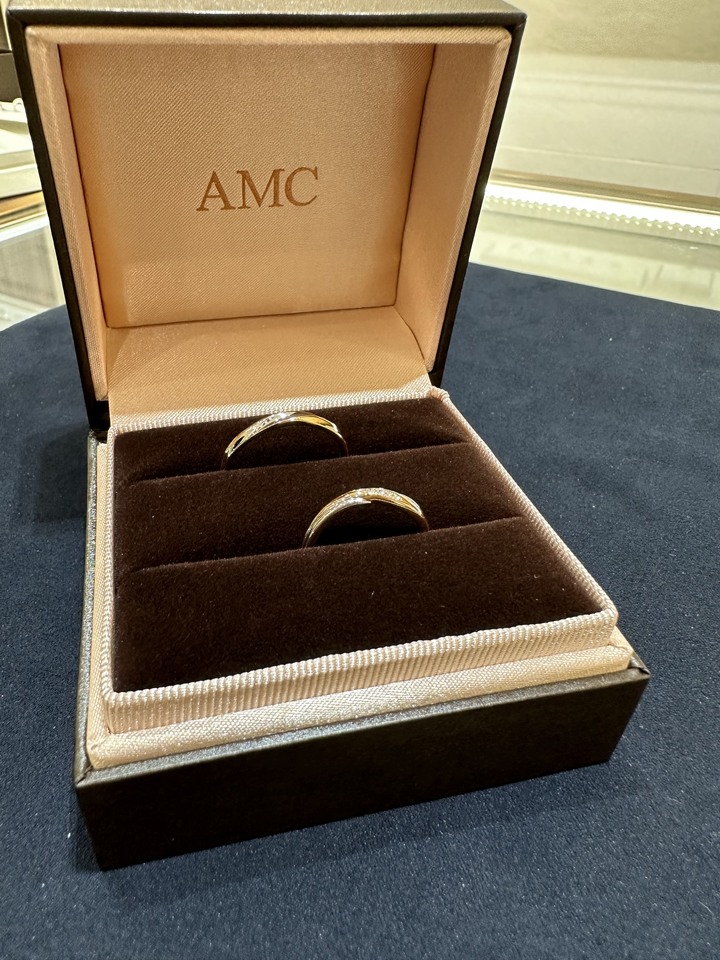 終於挑到喜歡的對戒～AMC靠櫃分享