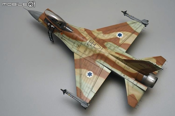 [模型製作記] 以色列希伯來之鷹 F-16A 1/48