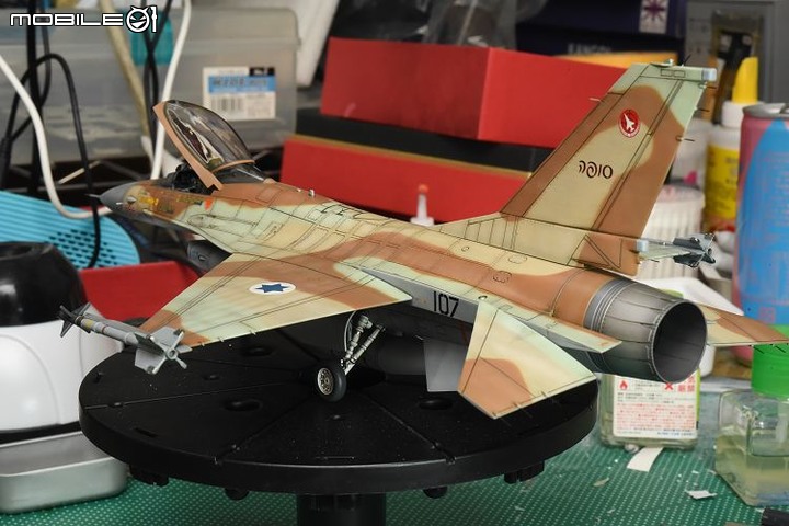 [模型製作記] 以色列希伯來之鷹 F-16A 1/48