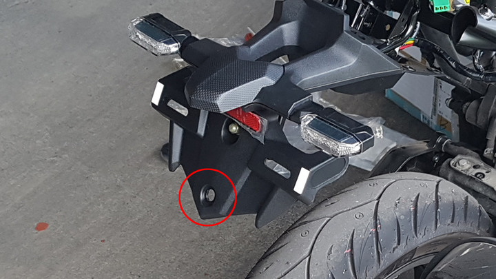 🛠️KRV Moto 版車牌架上移,還原 TCS 版式樣