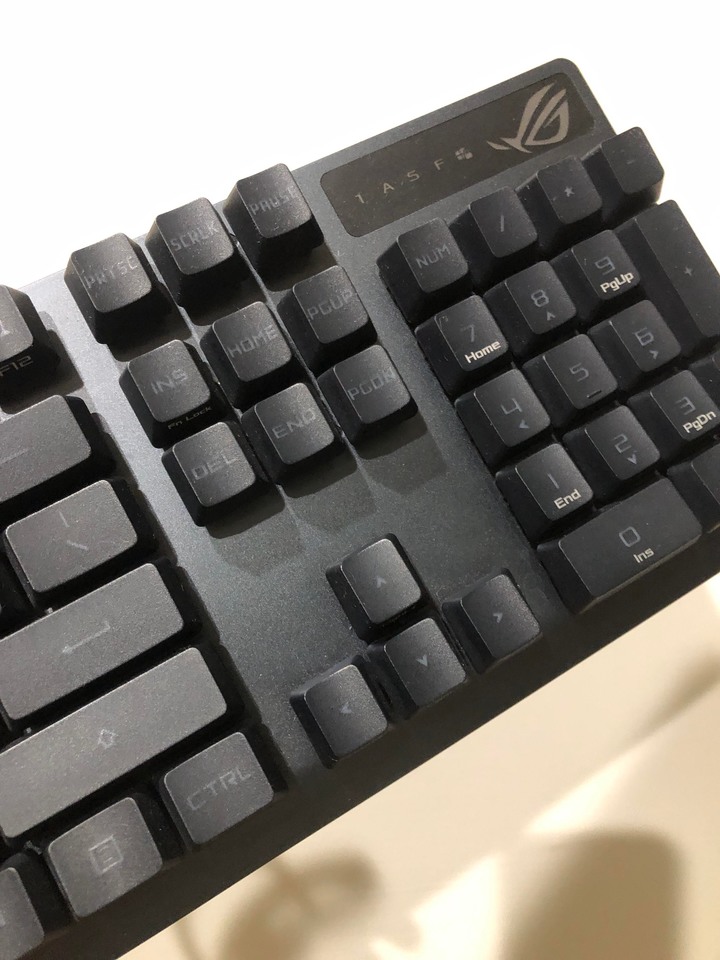 【心得】【小小打感分享】 「ROG Strix Scope II」雪軸