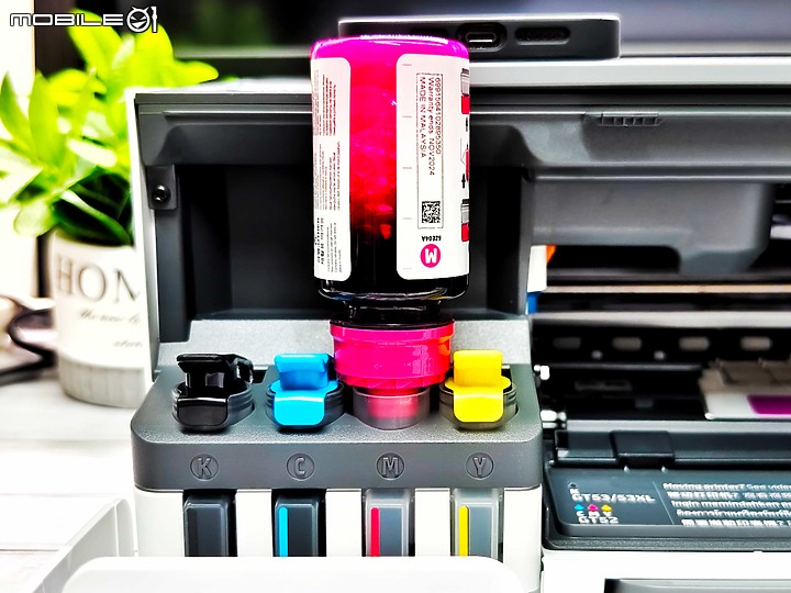 點我看大圖 「印表機開箱」HP Smart Tank 580 印表機 – 功能全面,可掃描的彩色印表機