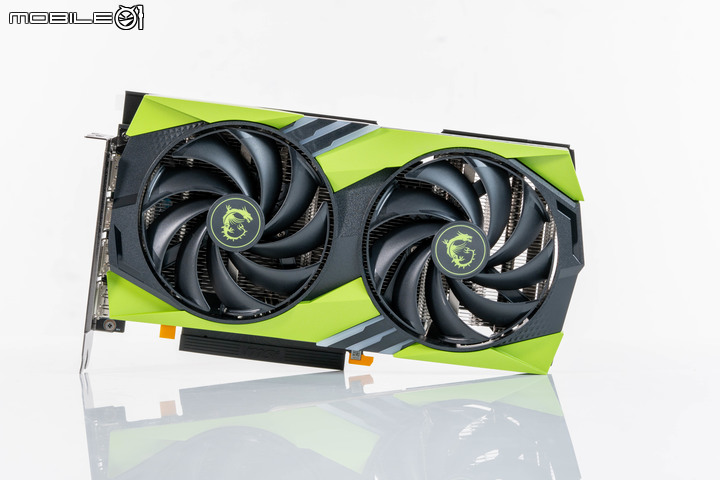 微星 GEFORCE RTX 4060 GAMING X NV EDITION 顯示卡快速開箱試用 以特殊塗裝與大型散熱設計打造不同風格