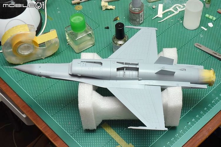 [模型製作記] 以色列希伯來之鷹 F-16A 1/48